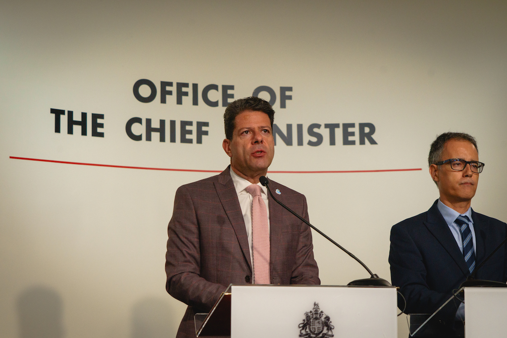 Chief Minister Announces Ministerial Portfolios Your Gibraltar Tv Ygtv