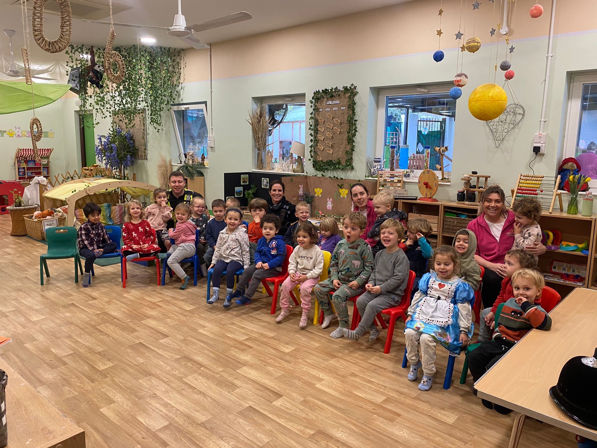 Officers Visit Queensway Nursery - Your Gibraltar TV (YGTV)