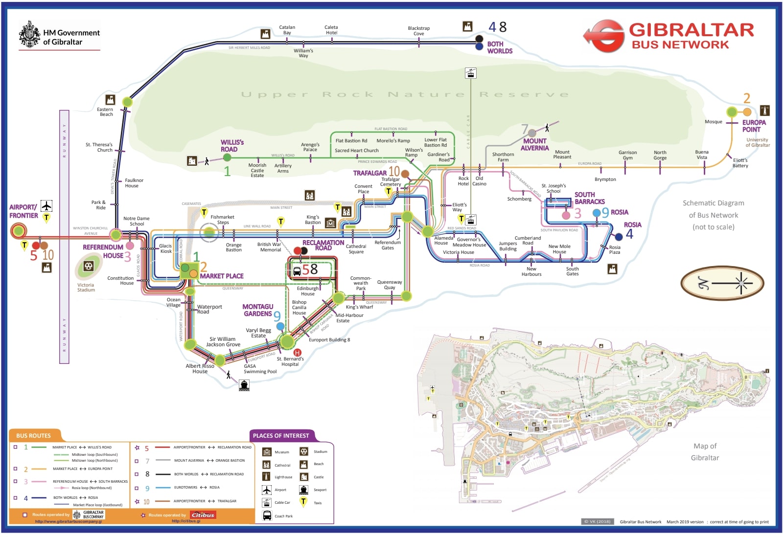 Government Release New Bus Map - Your Gibraltar TV (YGTV)