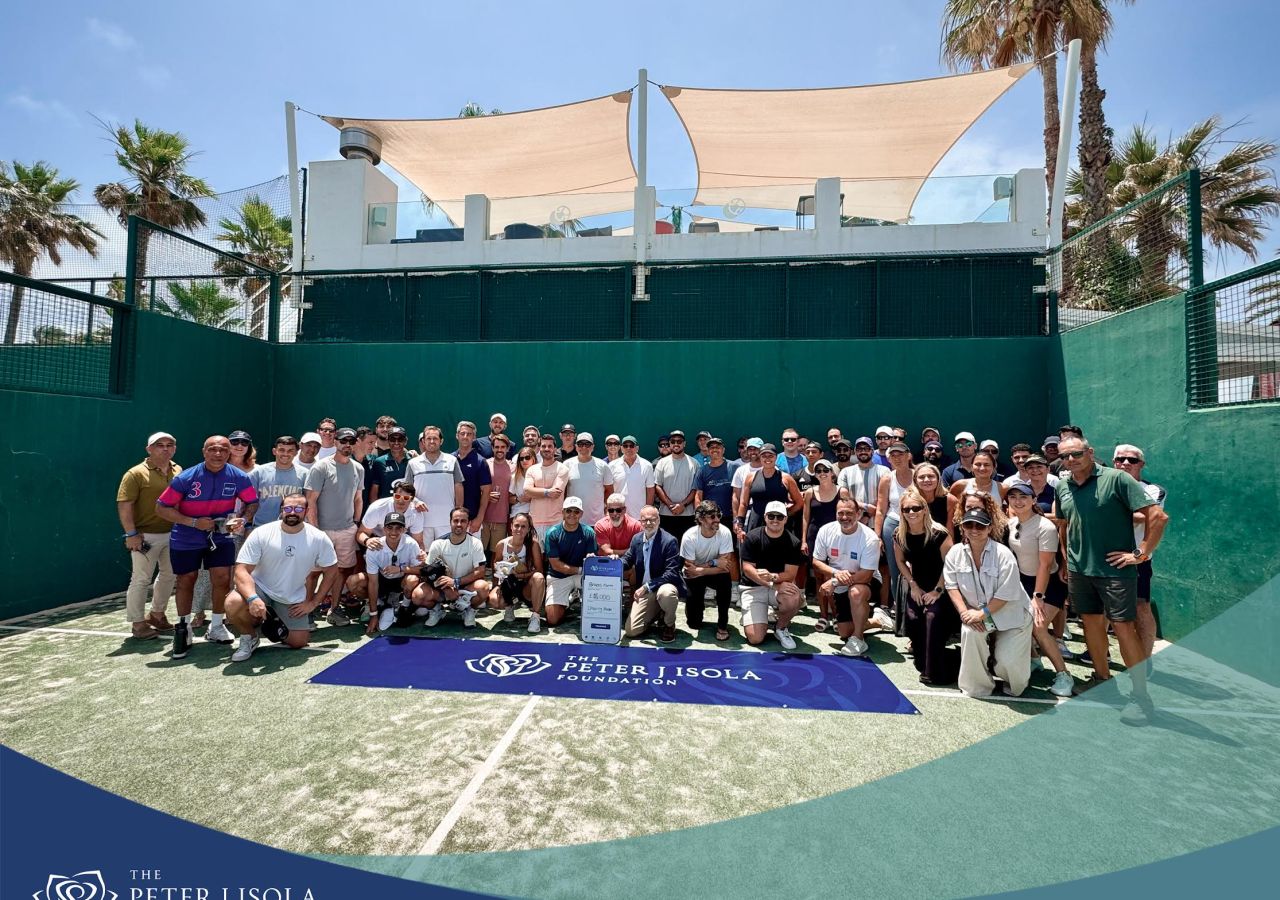 Peter J Isola Foundation 6th Annual Charity Padel Tournament Raises £5,000 For Bruce’s Farm