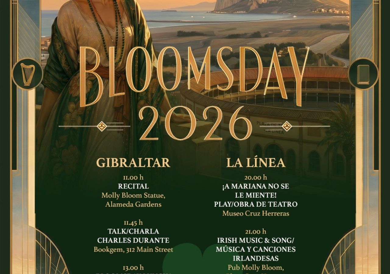 Gibraltar and La Línea to Host Joint Bloomsday Event