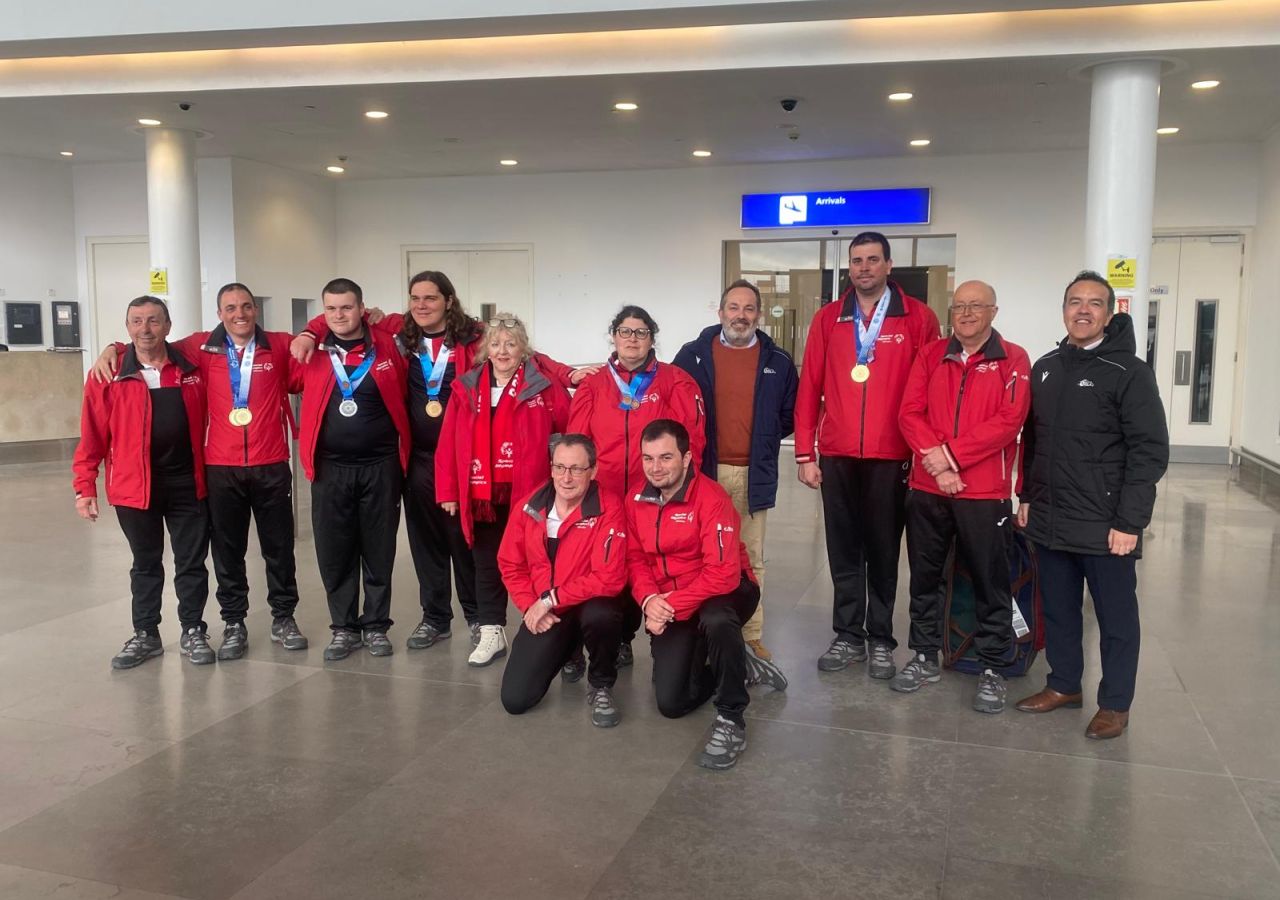 Special Olympics Gibraltar Return Home